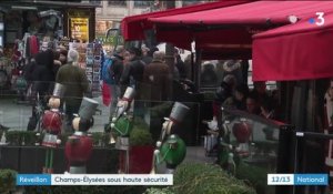 Réveillon : les Champs-Élysées sous haute sécurité