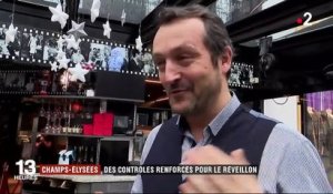 Champs-Élysées : des contrôles renforcés pour le réveillon
