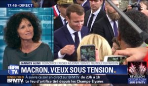 Emmanuel Macron, vœux sous tension