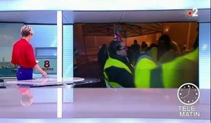 Réveillon : les "gilets jaunes" ont fêté la nouvelle année sur les ronds-points