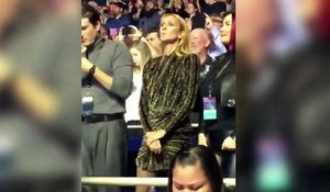 Celine Dion danse au concert de Lady Gaga comme une folle à Las Vegas !