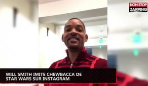 Will Smith imite Chewbacca de "Star Wars" sur Instagram (vidéo)