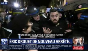 Le gilet jaune Éric Drouet une nouvelle fois arrêté: ce qu'il s'est passé ce mercredi soir à Paris