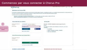 Tutoriel Chorus Pro V2 - Effectuer le suivi d'une facture simple