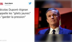 Gilets Jaunes. Nicolas Dupont-Aignan appelle à « garder la pression »