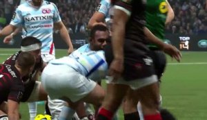 TOP 14 -TOP 14 - Essai Leone NAKARAWA (R92) - Racing 92 - Toulon - J14 - Saison 2018/2019