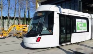Première sortie et premiers tests pour le tramway du Grand Avignon