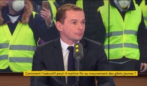 "Gilets jaunes" : "Il faut aller au bout du débat", estime le secrétaire d'État Olivier Dussopt
