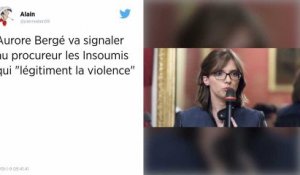 Aurore Bergé va signaler à la justice les propos incitant à la violence des cadres de La France insoumise