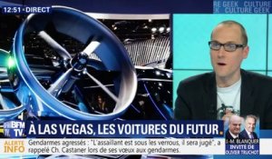 À Las Vegas, les voitures du futur