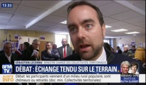 Échange tendu avec des gilets jaunes: Sébastien Lecornu dénonce "des personnes qui viennent proférer des menaces"