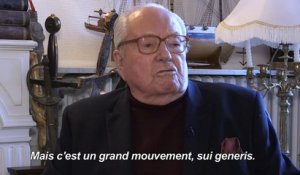 "Gilets jaunes": Jean-Marie Le Pen salue un "grand mouvement"