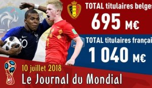 MBAPPÉ ménagé, FRANCE-BELGIQUE : le match à 1,7 Milliard d'euros ! Journal du Mondial 2018