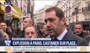 Explosion à Paris: Castaner évoque "un lourd bilan humain"