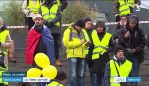 "Gilets jaunes" : 9e samedi de mobilisation à Paris