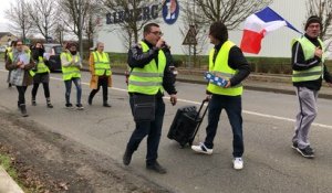 La Flèche. 90 gilets jaunes mobilisés