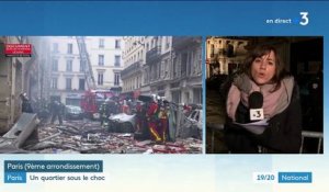 Paris : les pompiers mobilisés après l'explosion dans le 9e arrondissement