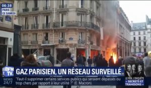 Comment le réseau de gaz parisien est-il surveillé?