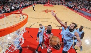 NBA : Harden prend feu contre Memphis !