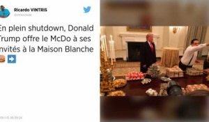 Le shutdown oblige Trump à commander 300 burgers pour la réception d'une équipe de football US