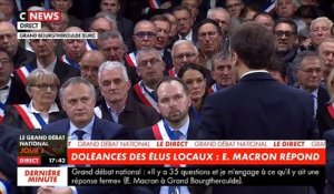Grand débat - Emmanuel Macron: "Dire qu'on remettra l'ISF et que la situation des gilets jaunes s'améliore, c'est de la pipe ! "