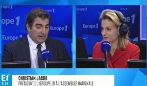 "Chapeau l'artiste" : Christian Jacob raille le "numéro" d'Emmanuel Macron au "grand débat" mardi