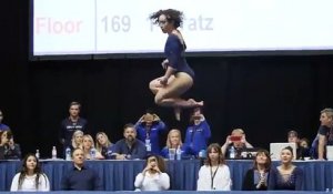 10 en gymnastique au sol pour Katelyn Ohashi