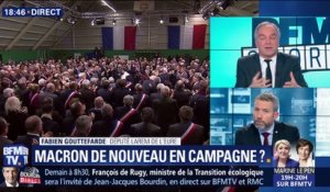 Emmanuel Macron est-il de nouveau en campagne ?
