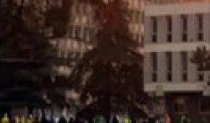 Villeurbanne: Forte explosion d'origine accidentelle sur le toit de la bibliothèque scientifique de l'université Lyon 1