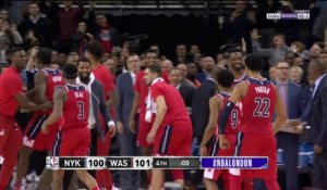 Les Wizards arrachent la victoire face aux Knicks