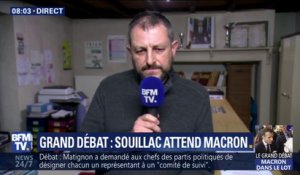 "J'espère que le grand débat ne sera pas le grand bluff." Ce maire du Lot compte parler "avec ses tripes" à Emmanuel Macron à Souillac