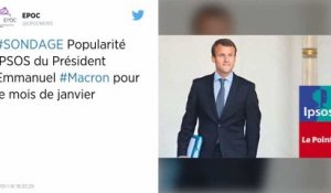 Emmanuel Macron amorce une timide remontée dans les sondages