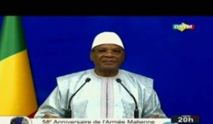 ORTM - Discours du Président de la République à l’occasion du 58e anniversaire de l’Armée Malienne