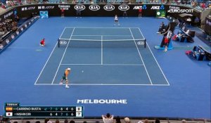 Le contre de Nishikori dans le super tie-break a laissé Carreno-Busta sur le dos