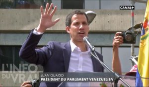 Juan Guaido, futur président du Venezuela ? - L'info du vrai du 24/01 - CANAL+