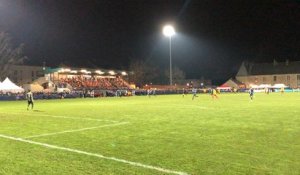 Le troisième but vitréen lors de la victoire contre Le Havre en Coupe de France