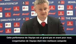 FA Cup - Solskjaer : "Un grand pas en avant"