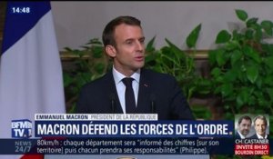 Macron sur la crise des gilets jaunes: "Je déplore que 11 de nos concitoyens Français aient perdu la vie pendant cette crise"