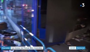 Grenoble : les locaux de France Bleu incendiés