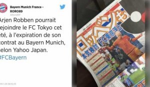 Mercato. Arjen Robben pourrait quitter le Bayern Munich pour rejoindre Tokyo