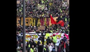 «Gilets jaunes»: 69.000 manifestants mobilisés dans toute la France pour l'acte XI
