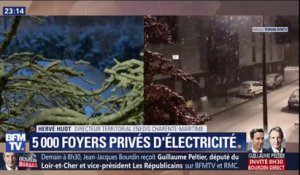Tempête Gabriel: 5000 foyers privés d'électricité en Charente-Maritime