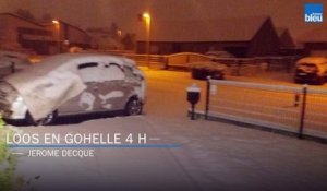 Le Nord Pas-de-Calais sous la neige le 30 janvier 2019