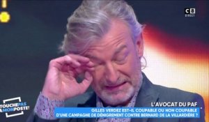 Affaire Bernard de La Villardière : très ému, Gilles Verdez répond à M6 !