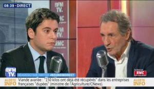 Gabriel Attal, secrétaire d’État auprès du ministre de l’Éducation: "Je ne suis pas pour l'instabilité institutionnelle"