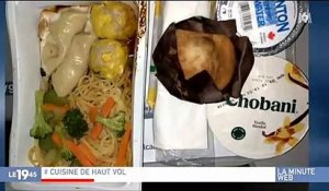 Un compte Instagram répertorie tous les plats proposés dans les avions et ça fait beaucoup réagir ! Regardez