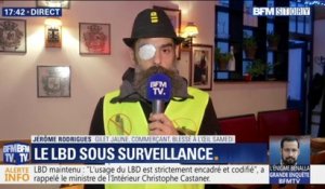 LBD: le gilet jaune Jérôme Rodrigues affirme que "ça détruit des vies"
