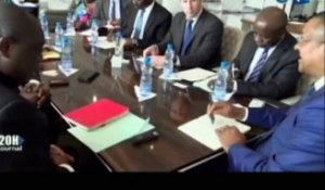 RTG/Le ministère de l’économie a reçu en audience le chef de la délégation de l’Afreximbank, de la Banque Africaine de Développement et l’ambassadeur d’Espagne au Gabon