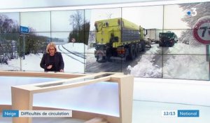Haute-Loire : une centaine d'enfants bloqués à cause de la neige