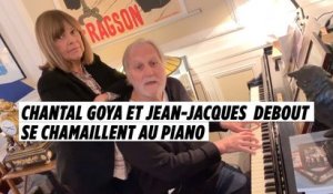 Chantal Goya et Jean-Jacques Debout se chamaillent au piano